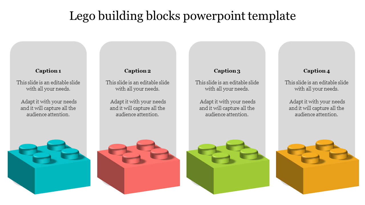 Lego Blocks PowerPoint Template & Google Slides Presentation
